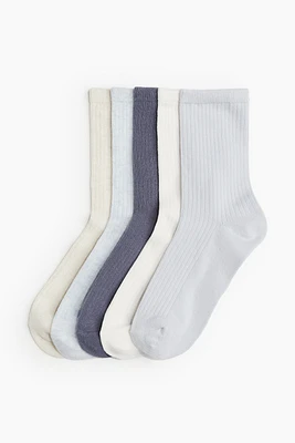 5-pack Ribbed Socks