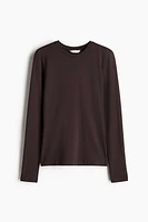 Long-sleeved Microfiber Top