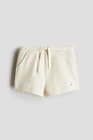 Waffled Cotton Shorts