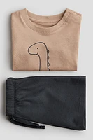 2-Piece Cotton Jersey Set