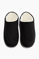 Teddy Fleece-Lined Slippers