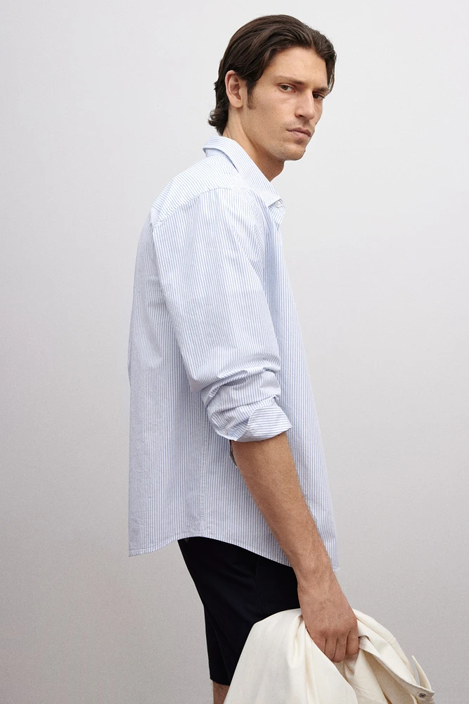 Regular Fit Poplin Shirt