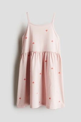 Robe en jersey de coton