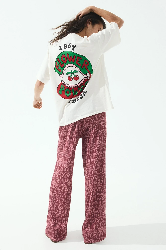 T-shirt ample imprimé