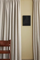 Single-pack Wide Bouclé Curtain Panel