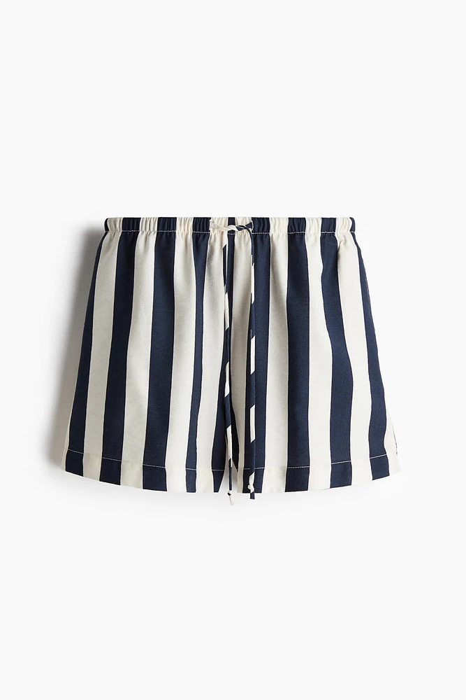 Short avec cordon de serrage