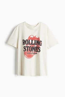 T-shirt with Motif