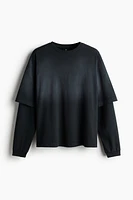 Oversized Fit Double-Layered T-shirt