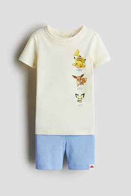 Pyjama Bien Ajusté en jersey de coton