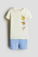 Pyjama Bien Ajusté en jersey de coton