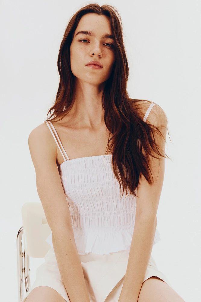Smocked Camisole Top