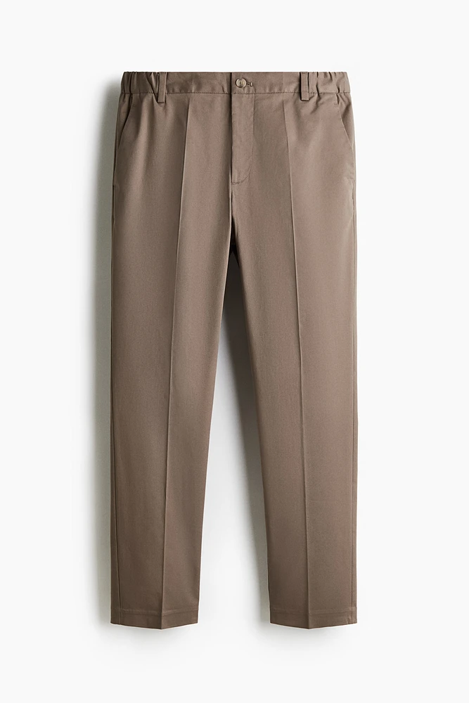 Slim-Fit Crop Pants