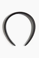 Wide Coated Hairband