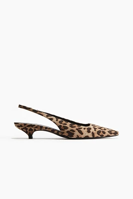 Pointed Slingbacks