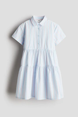 Robe chemise en coton