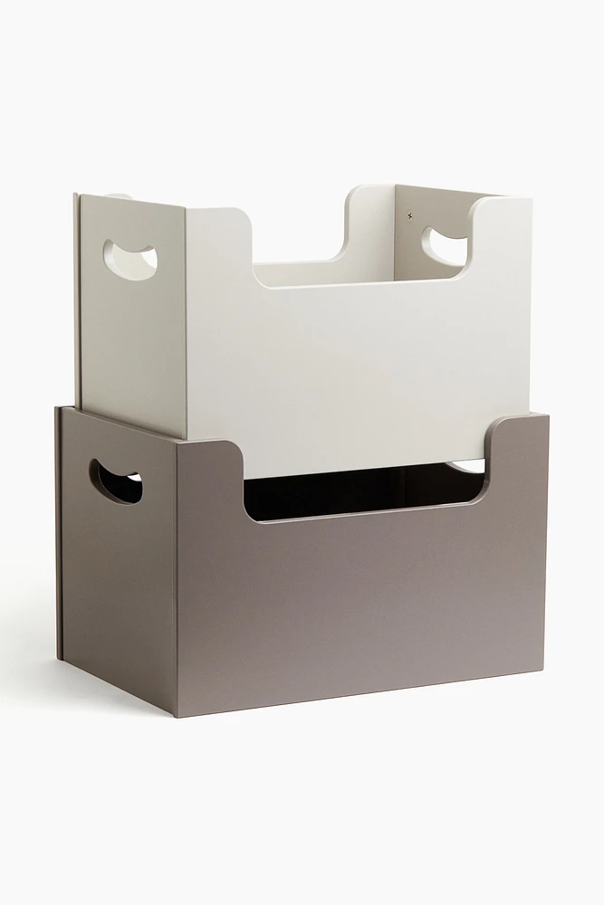 2-pack Stackable Storage Boxes