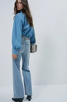 Wide High Jeans