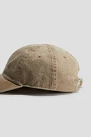 Casquette en sergé de coton