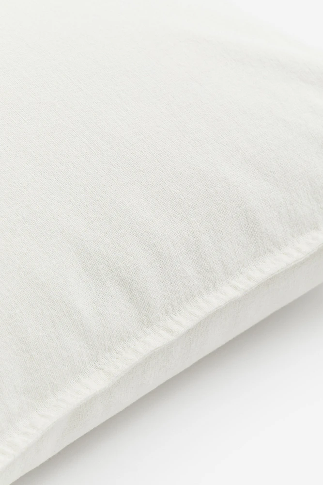 Linen-blend Cushion Cover