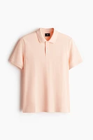 Regular Fit Piqué Polo Shirt