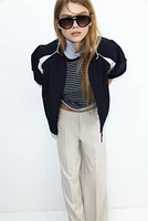 Wide-leg Dress Pants