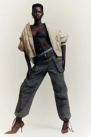 Distressed-look Cargo Pants