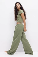 Wide-leg Joggers
