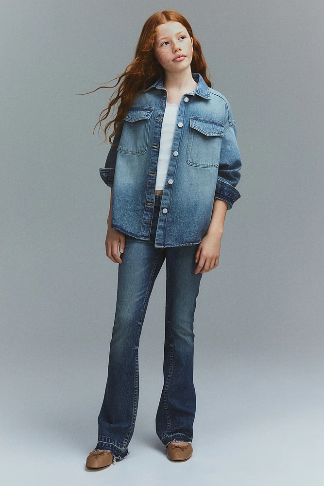 Cotton Denim Overshirt