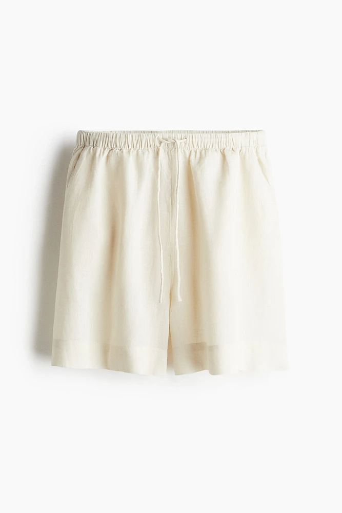Linen Bermuda Shorts