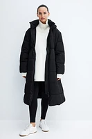 MAMA Hooded Puffer Coat