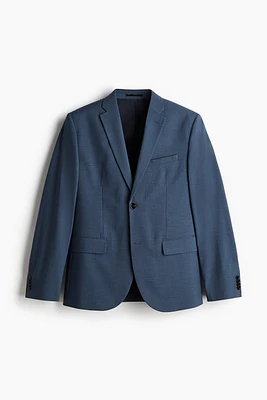 Slim Fit Single-Breasted Jacket
