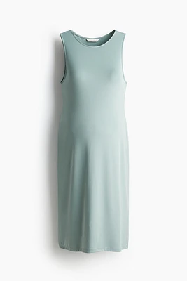 MAMA Sleeveless Microfiber Dress
