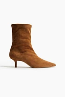 Suede Sock Boots