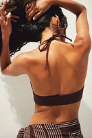 Haut de bikini triangle coussiné