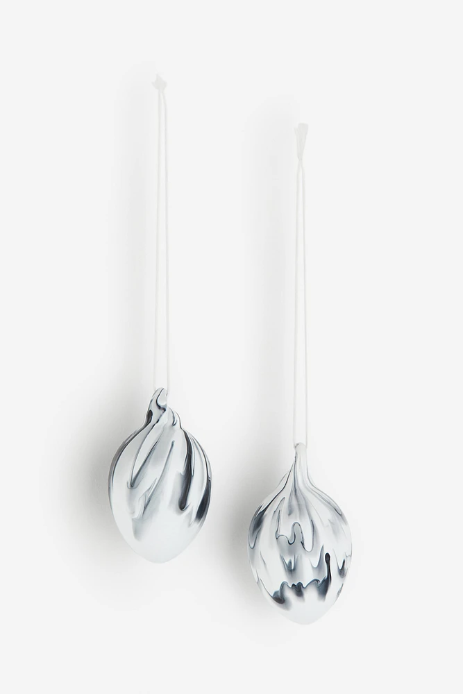 2-pack Patterned Decorations