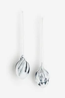 2-pack Patterned Decorations