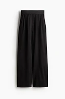 Straight-Leg Jersey Pants