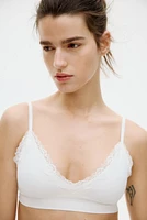 Seamless Padded Soft-Cup Bra