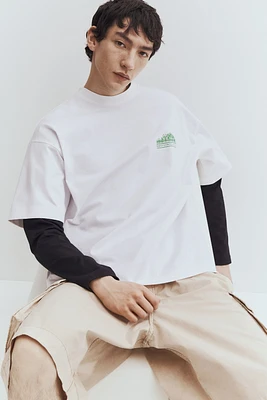 Oversized Fit Printed T-shirt