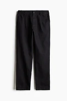 Regular Fit Linen-blend Pants