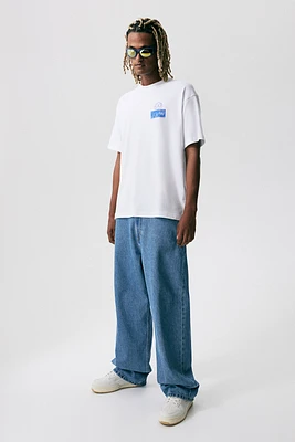 T-shirt imprimé Coupe Flottante