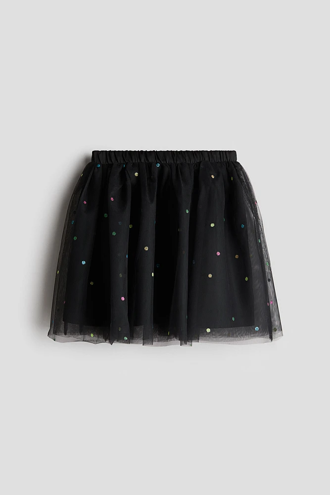 Glittery Tulle Skirt