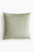 Housse de coussin à motif