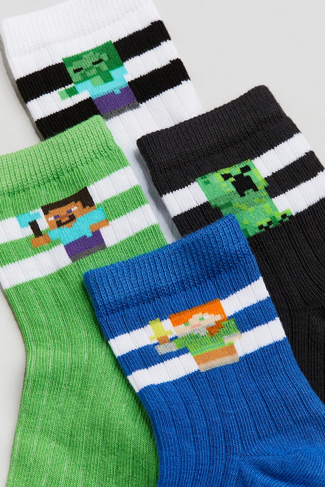 5-pack Patterned Socks