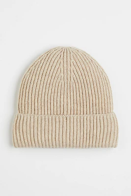 Rib-knit Hat