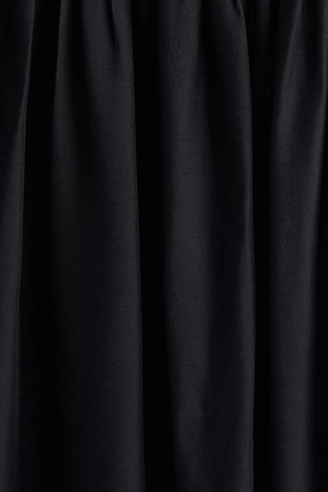 Smocked-Bodice Strappy Dress