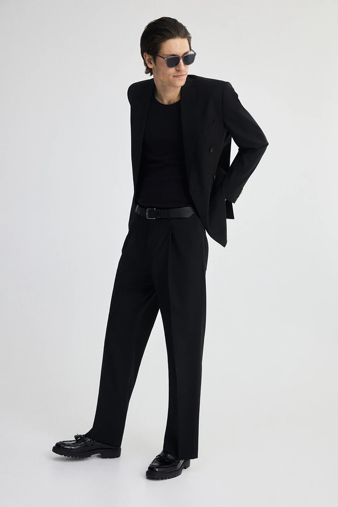 Regular-Fit Double-Breasted Jacket