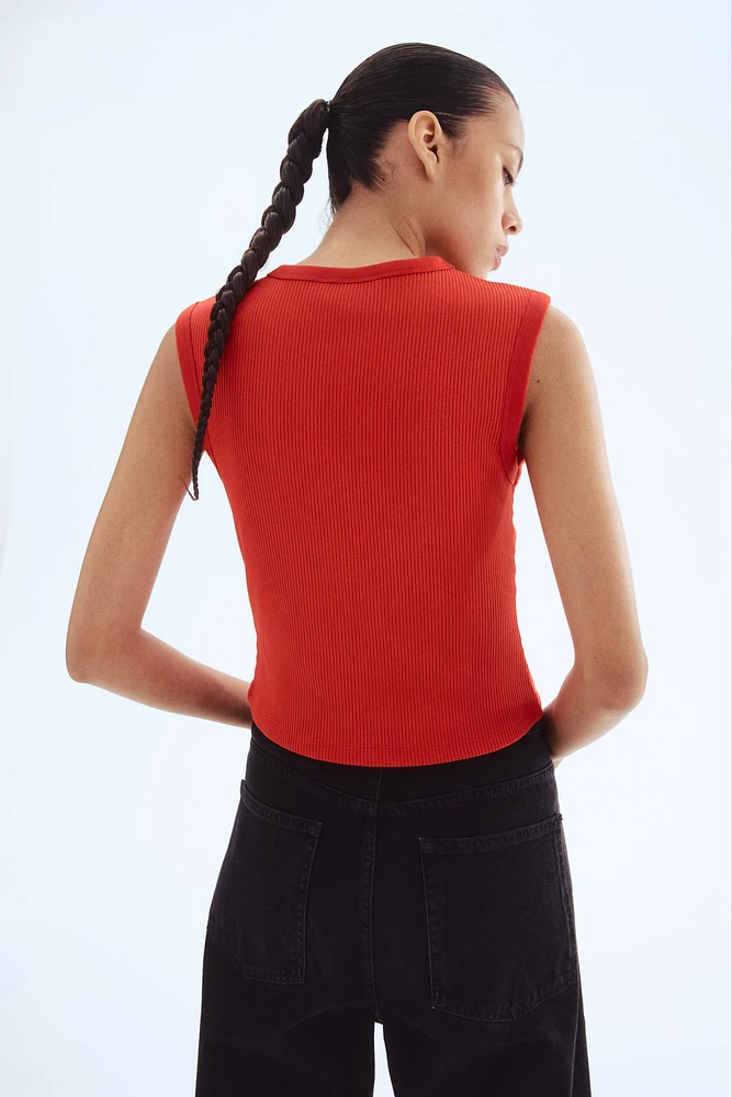 Gilet à boutons