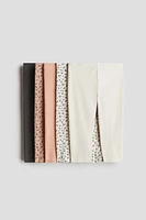 5-pack Cotton Capri Leggings