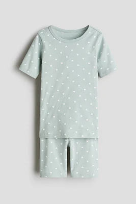 Snug Fit Printed cotton pyjamas